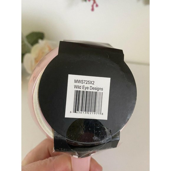 Wild Eye Designs Stemless 16oz Pink Mug Wine Set - Picture 7 of 9